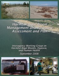 Harmful Algal Bloom Management and Response - Center for ...