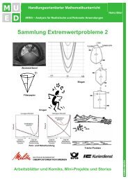 Sammlung Extremwertprobleme 2 - MUED