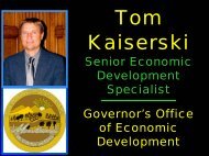 Tom Kaiserski - Colorado Mining Association