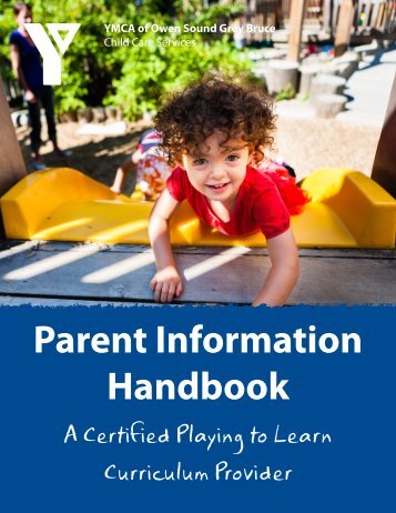 Parent Information Handbook - Owen Sound And Area Family YMCA