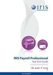 IRIS Payroll Professional - Payroll Software - IRIS