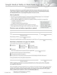 Sample Medical Ability to Work Form - Alberta Human Rights ...
