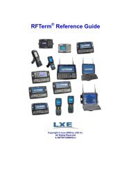 RFTerm Reference Guide - Anixandra