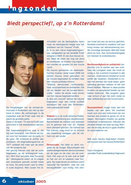 ideaal oktober 2005.pdf - PvdA Rotterdam