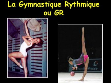 La Gymnastique Rythmique ou GR - Université Lille 2 Droit et Santé