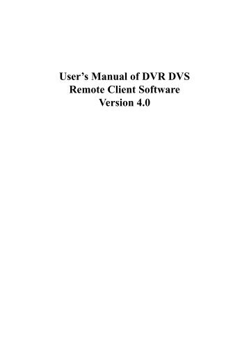 Dvr Dvr