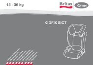instrukcja kidfix sict - Foteliki samochodowe