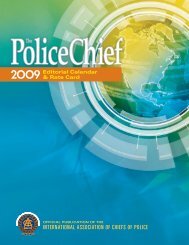 international association of chiefs of police - Police Chief Magazine