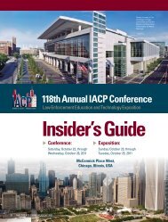 IACP 2011 Insider's Guide - PDF - Police Chief Magazine