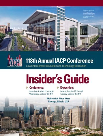 IACP 2011 Insider's Guide - PDF - Police Chief Magazine