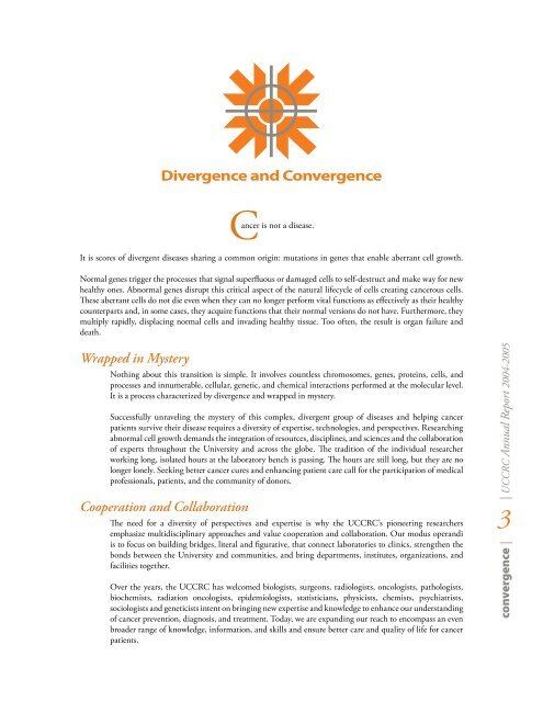 convergence - The University of Chicago Medicine Comprehensive ...