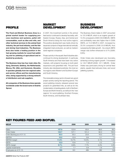 Download as pdf - andritz business areas