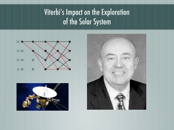 Viterbi's Impact on the Exploration of the Solar System