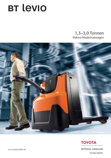 Elektro-Niederhubwagen Levio - Toyota Material Handling ...