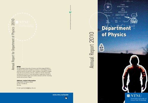 the department of physics - intern - NTNU