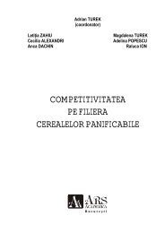 competitivitatea pe filiera cerealelor panificabile - ArsAcademica