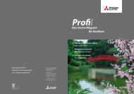 Profil - MITSUBISHI ELECTRIC Erodiersysteme