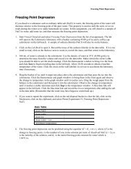 VCL 11-5: Freezing Point Depression - Pearsoncmg.com