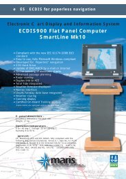 ECDIS900 Flat Panel Computer SmartLine Mk10 - Maris