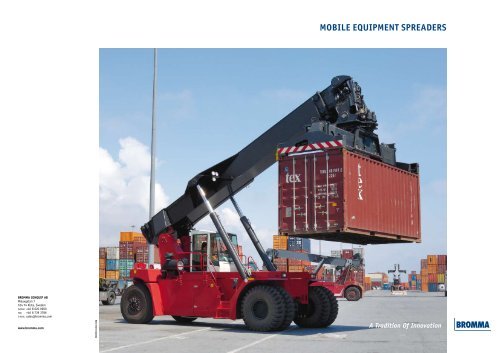 Mobile Equipment brochure - Bromma AB