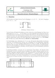 Hasardresistente Stimulusfolgen 1. Situation - Professur Technische ...