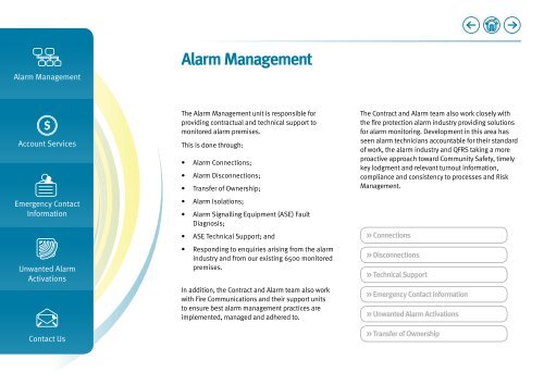 Alarm Monitoring - Queensland Fire and Rescue Service