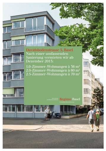 Erstvermietung - Regimo Immobilien