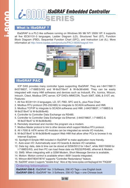 Parallel I/O Modules - ICP DAS USA