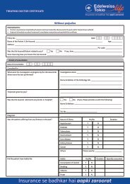 Download Form - Edelweiss Tokio Life Insurance