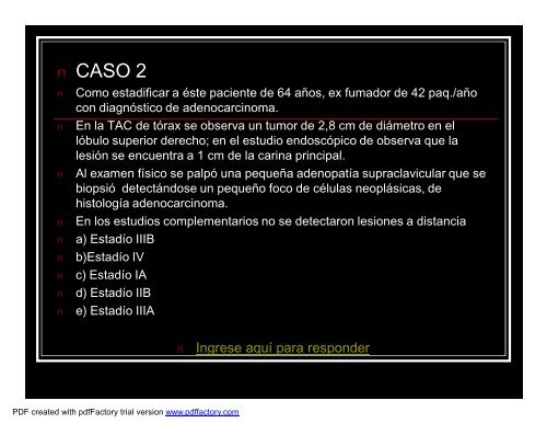 CÃ¡ncer de pulmÃ³n, screening, estatificaciÃ³n - SMIBA