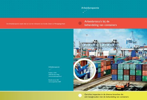 Arbeidsrisico's bij de behandeling van containers - Inspectie SZW