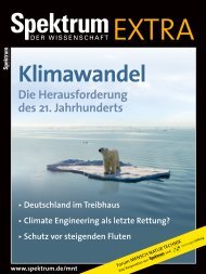 Klimawandel - Spektrum der Wissenschaft Verlagsgesellschaft