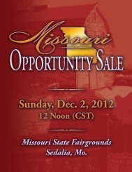 Download a PDF of the sale catalog here - the Missouri Hereford ...