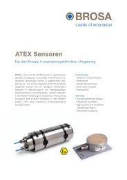 ATEX Sensoren - Brosa AG