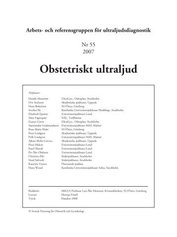 Obstetriskt ultraljud - SFOG