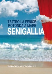 TEATRO LA FENICE ROTONDA A MARE - Comune di Senigallia