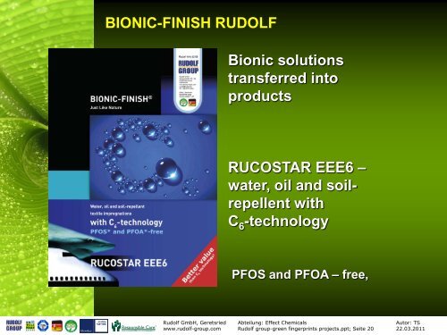 BIONIC-FINISH RUDOLF