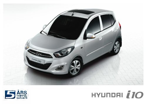 Hyundai i10 produktbrosjyre