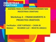 Financiamento a Projectos Empresariais Criativos