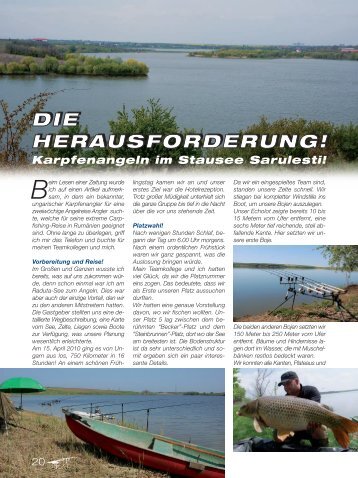 Karpfenangeln im Stausee Sarulesti! - Imperial Baits