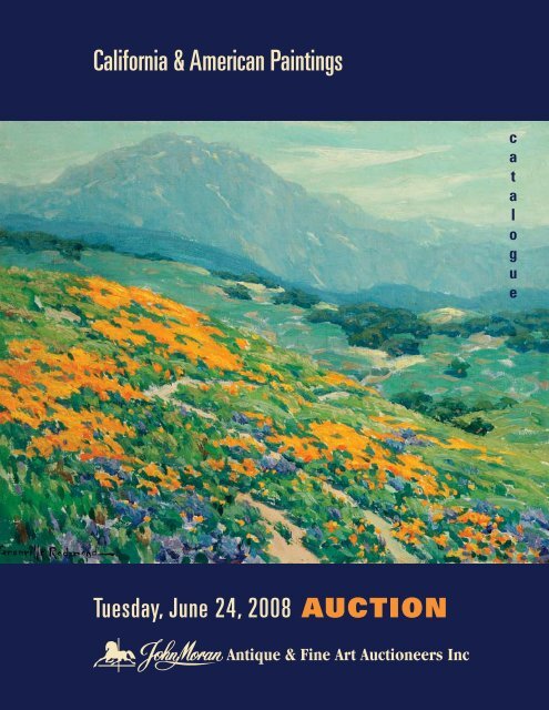 California & American Paintings - California Art Auction