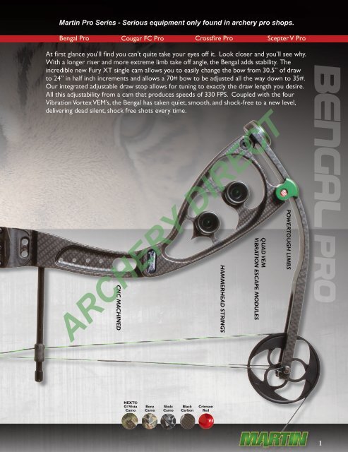 Bengal Pro - Archery Direct