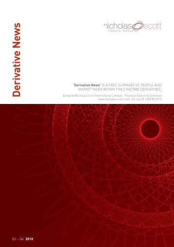 Derivative News - Nicholas Scott