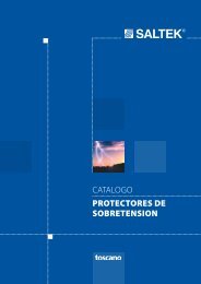 CATALOGO PROTECTORES DE SOBRETENSION