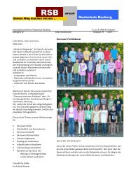 Ausgabe 39 10/2011 - Realschule Boxberg