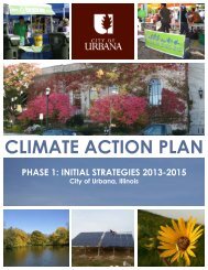 CLIMATE ACTION PLAN - City of Urbana