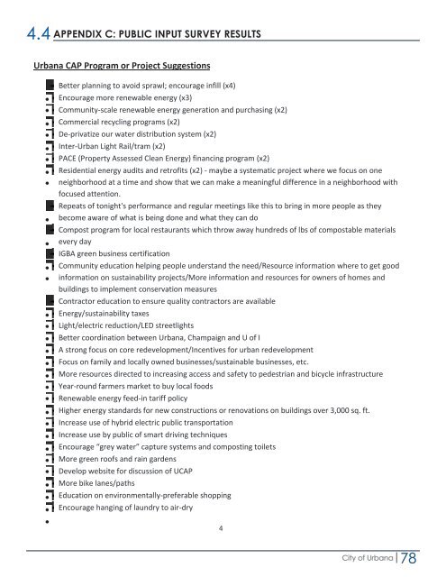 CLIMATE ACTION PLAN - City of Urbana