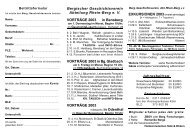 vorträge 2003 - Archiv des BGV Rhein-Berg - Bergischer ...