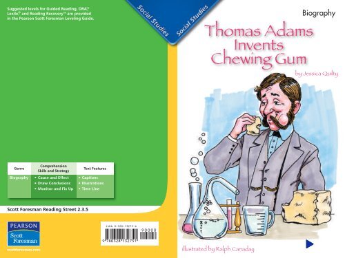 Thomas Adams Invents Chewing Gum - dhnar - home