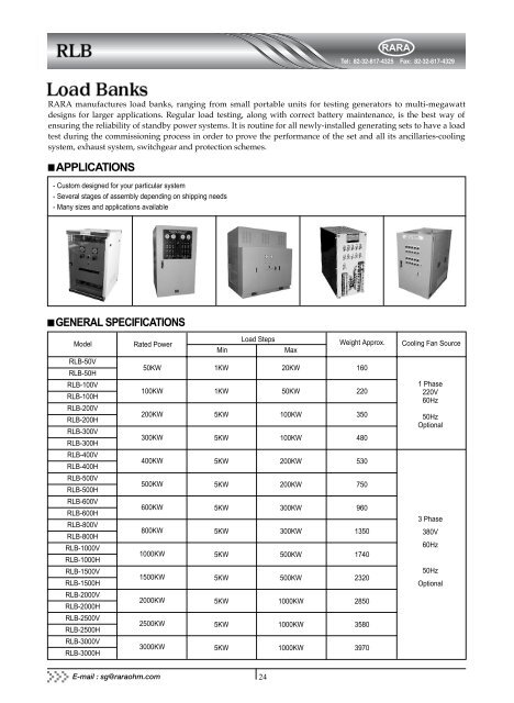 LOAD BANKS.pdf - Resistors And Resistive Applications